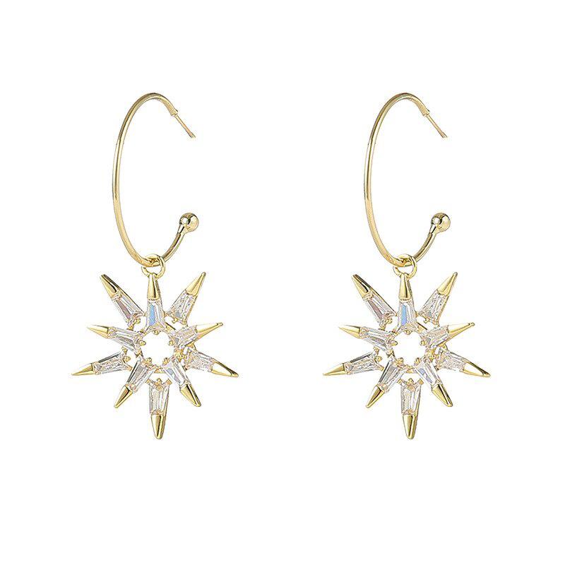 Star Earrings in Gold and Silver Jula Jewelry