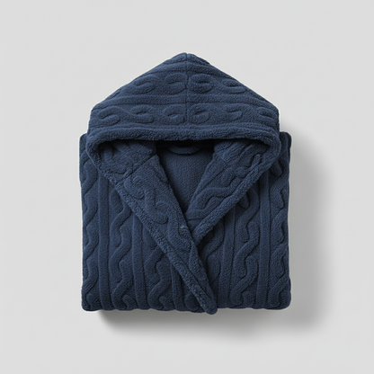 Hooded Bathrobe Cozy Comfort for Relaxed Home Moments SleepingPillow