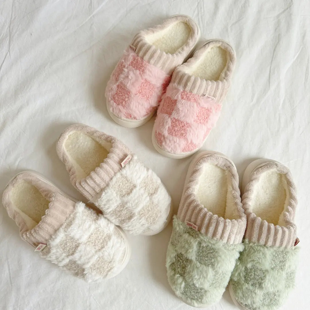 Slippers Soft Fluffy for Cozy Indoor Comfort SleepingPillow