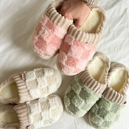 Slippers Soft Fluffy for Cozy Indoor Comfort SleepingPillow