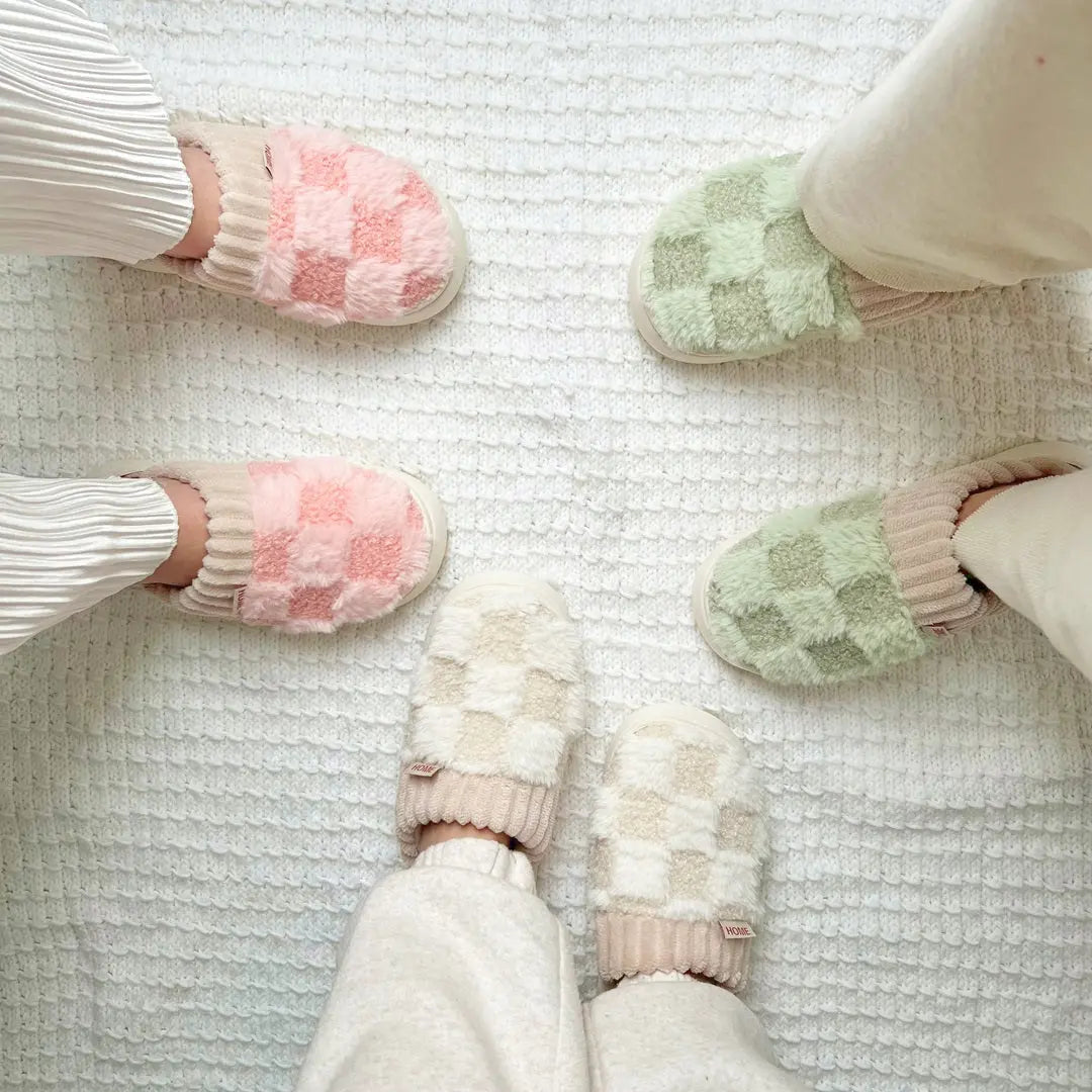 Slippers Soft Fluffy for Cozy Indoor Comfort SleepingPillow