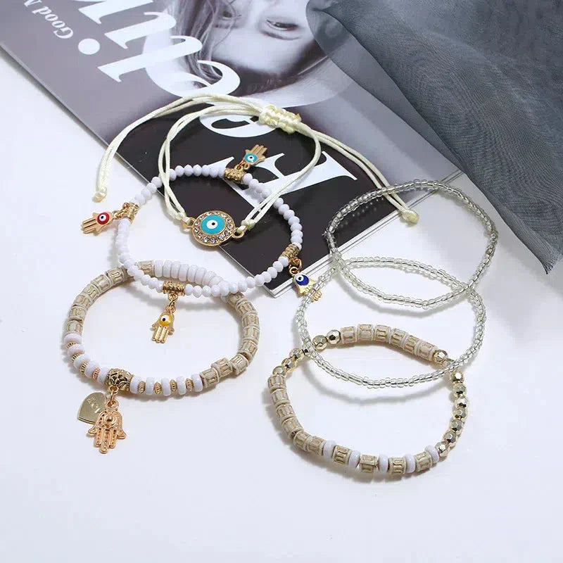 Hamsa Bracelet Set Jula Jewelry