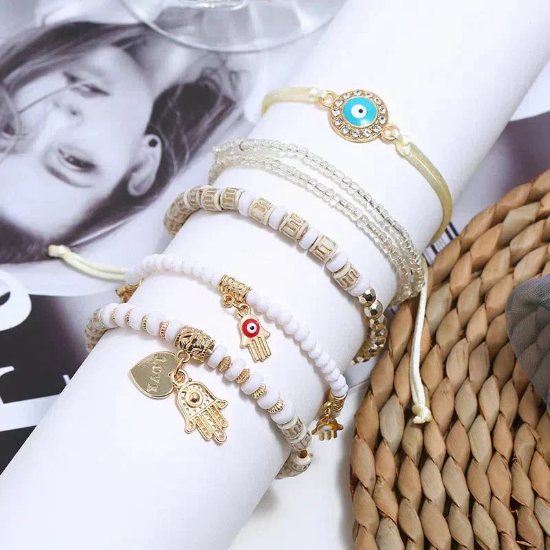 Hamsa Bracelet Set Jula Jewelry