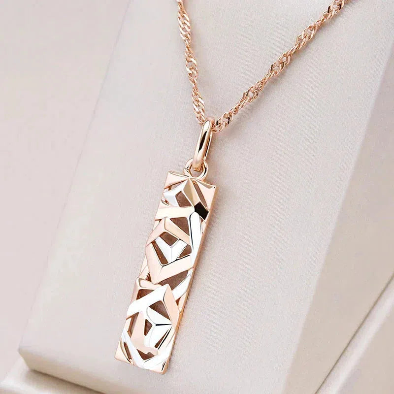 Elegant necklace in gold and silver Jula Jewelry
