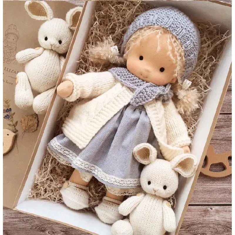 Plush Doll Soft Cotton Toy for Kids Birthday and Imaginative Play SleepingPillow