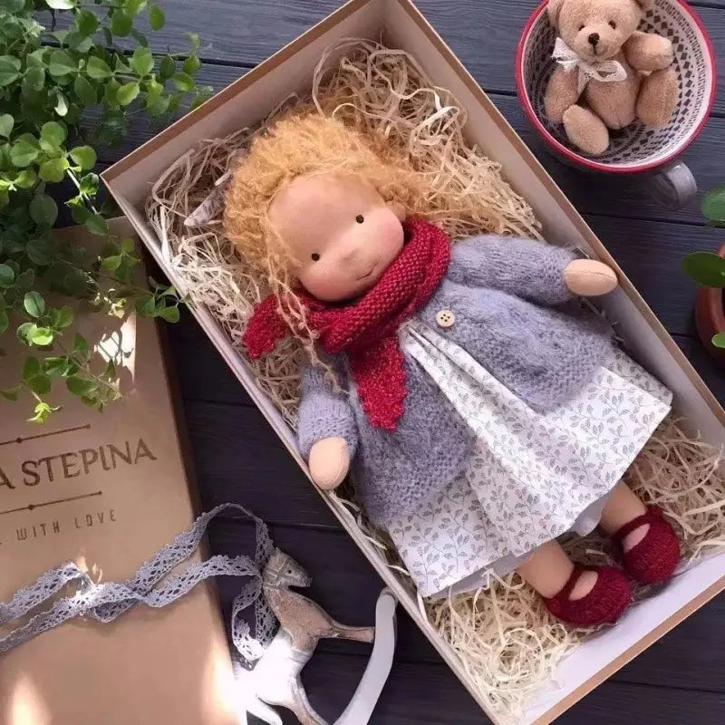 Plush Doll Soft Cotton Toy for Kids Birthday and Imaginative Play SleepingPillow
