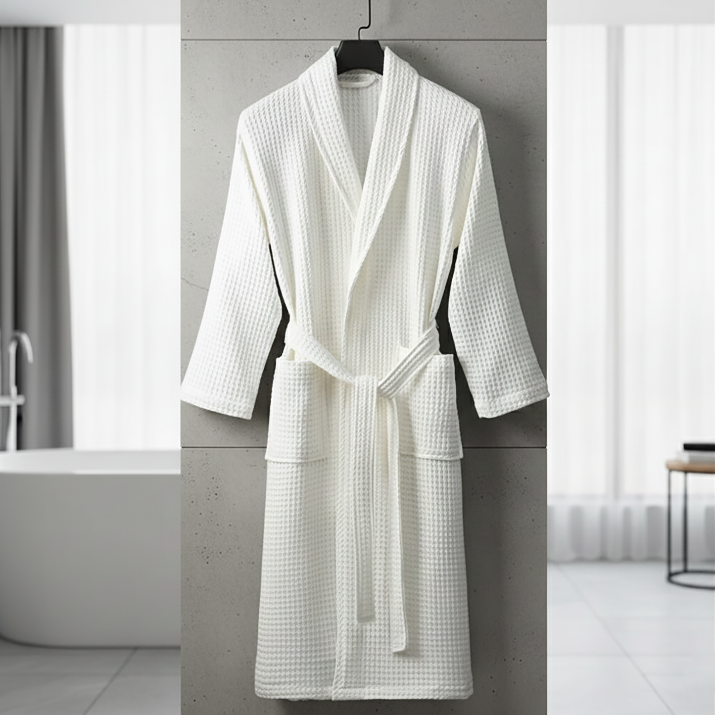 Cotton Bathrobe Soft Comfort for Daily Relaxation SleepingPillow