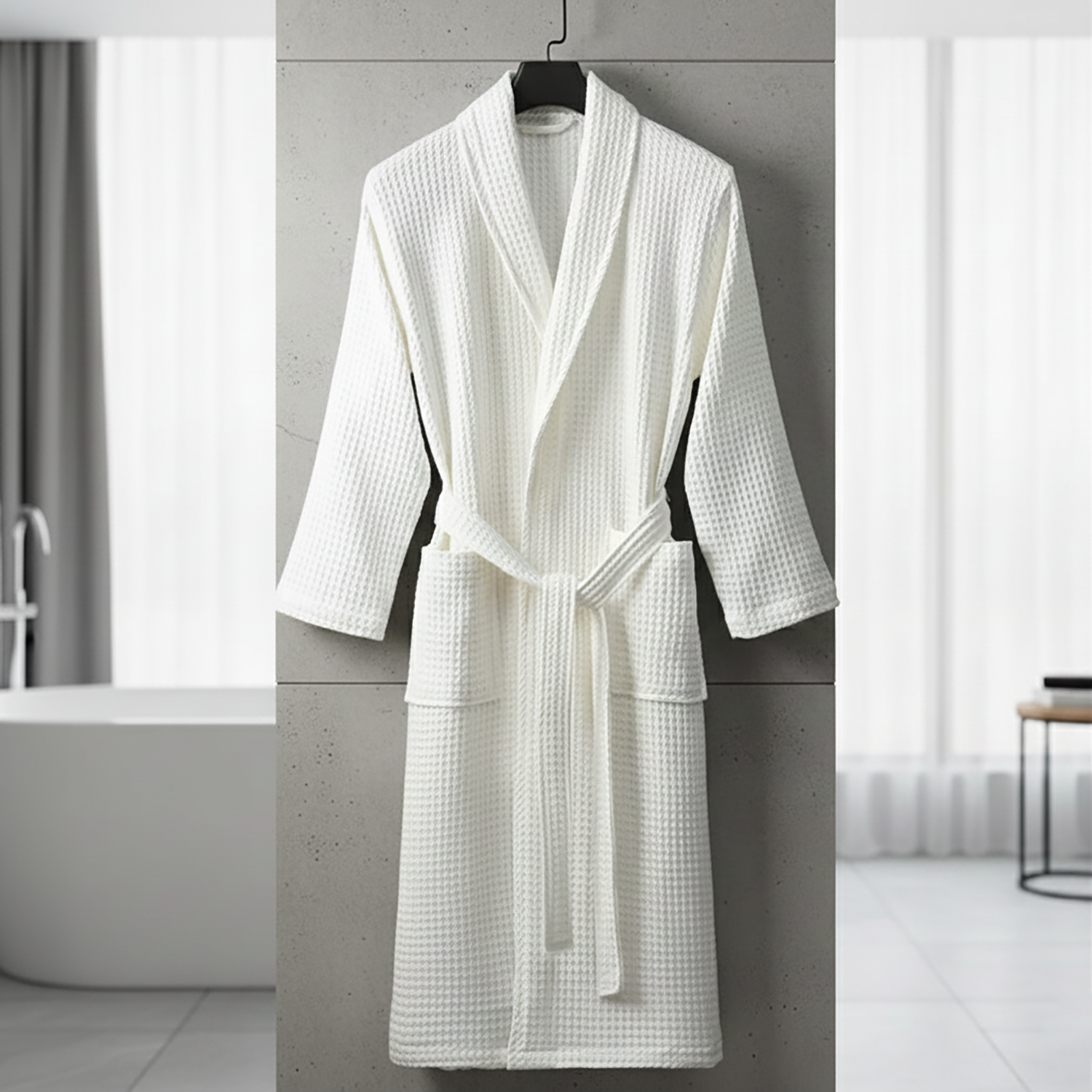 Cotton Bathrobe Soft Comfort for Daily Relaxation SleepingPillow
