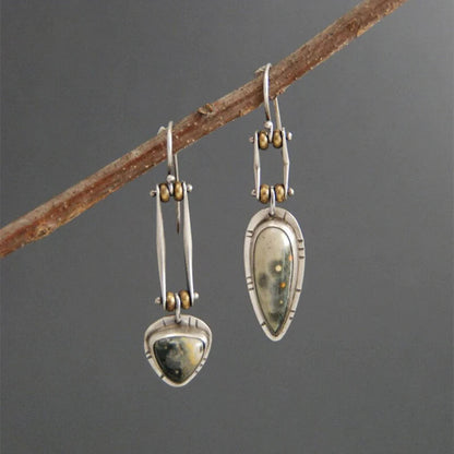 Antique Asymmetrical Earrings. Jula Jewelry