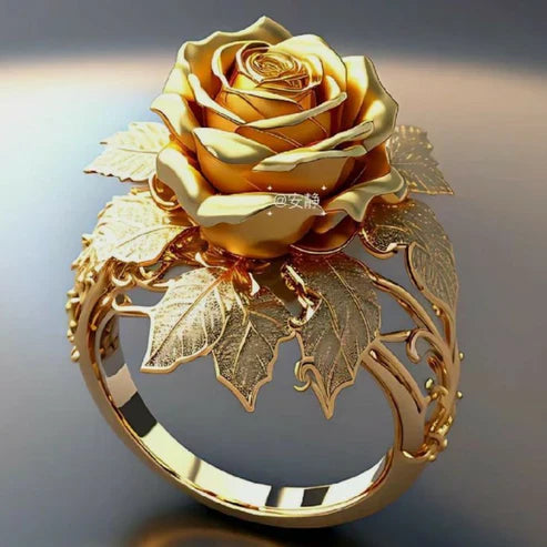 Golden Rose Band Jula Jewelry