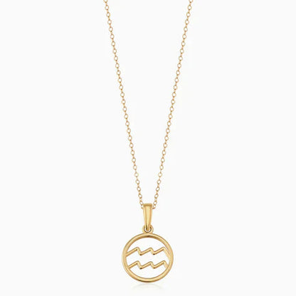 Zodiac Sign Pendant Necklace. Jula Jewelry