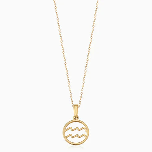 Zodiac Sign Pendant Necklace. Jula Jewelry