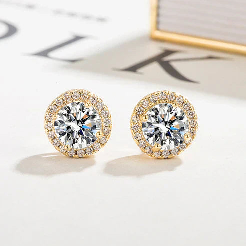 Solea Sparkling Earrings Jula Jewelry