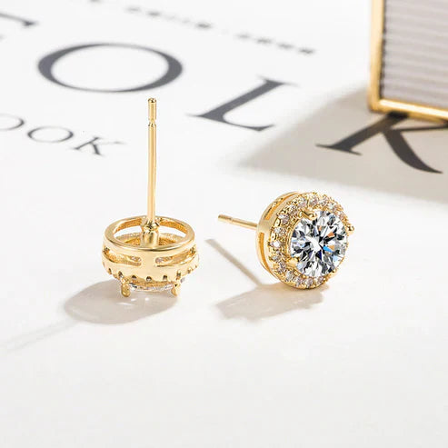 Solea Sparkling Earrings Jula Jewelry