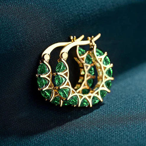 Elena Marlowe Circle Earrings Jula Jewelry