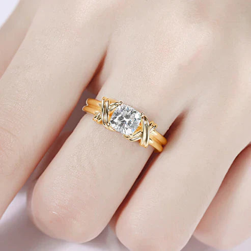 Knotted Band Statement Ring Jula Jewelry