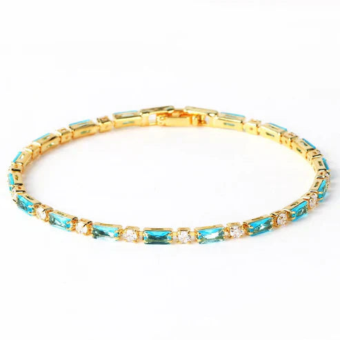 Natural Turquoise Gemstone Bracelet Jula Jewelry