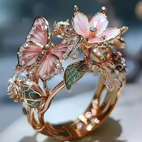 Garden Butterfly Ring of Transformation Jula Jewelry