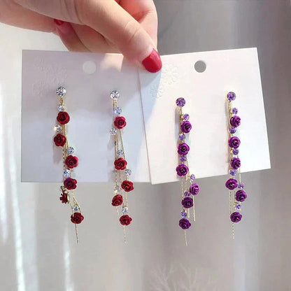 Rosefall Earrings Jula Jewelry