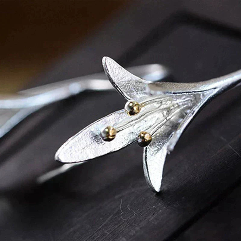 Silver Blossom Earrings Jula Jewelry