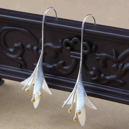 Silver Blossom Earrings Jula Jewelry