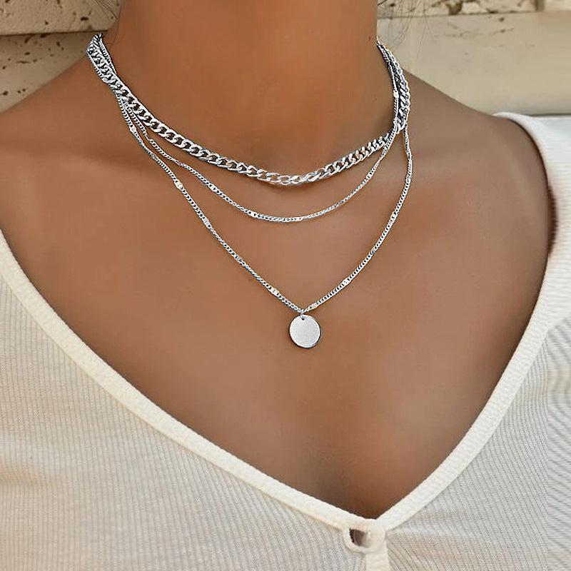 Gold and Silver Coated Necklace Jula Jewelry