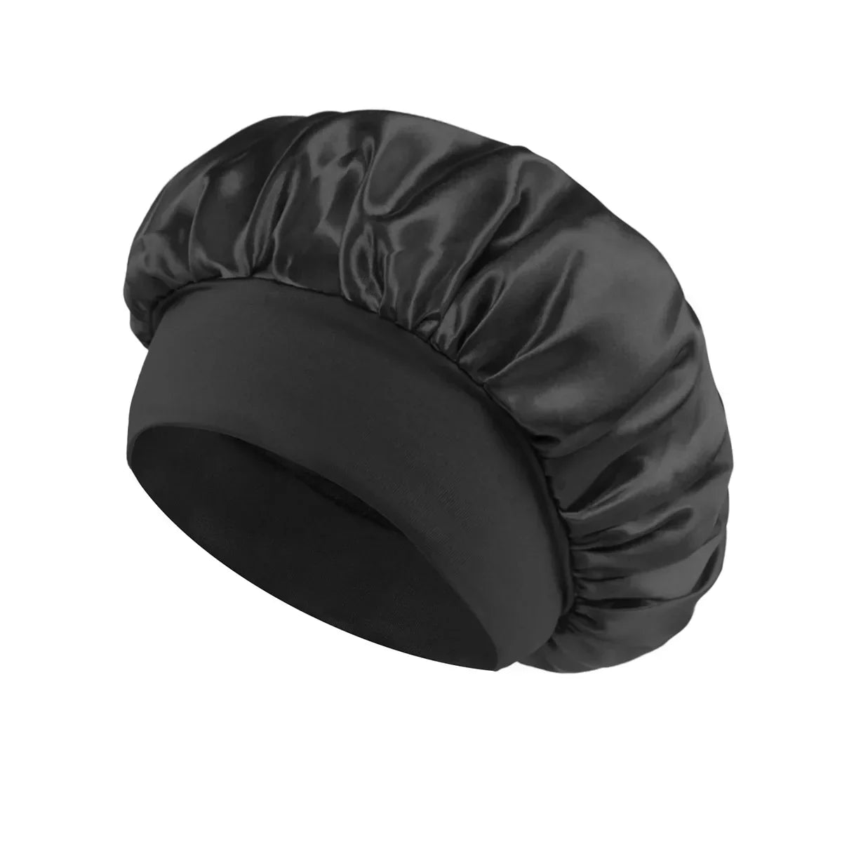 Silk Cap Anti Grease for Hair Care and Overnight Protection SleepingPillow