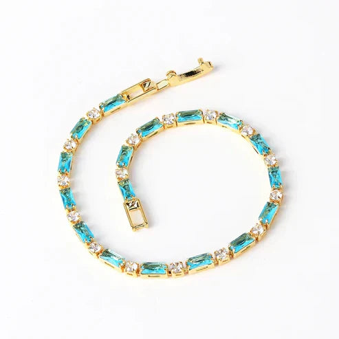 Natural Turquoise Gemstone Bracelet Jula Jewelry
