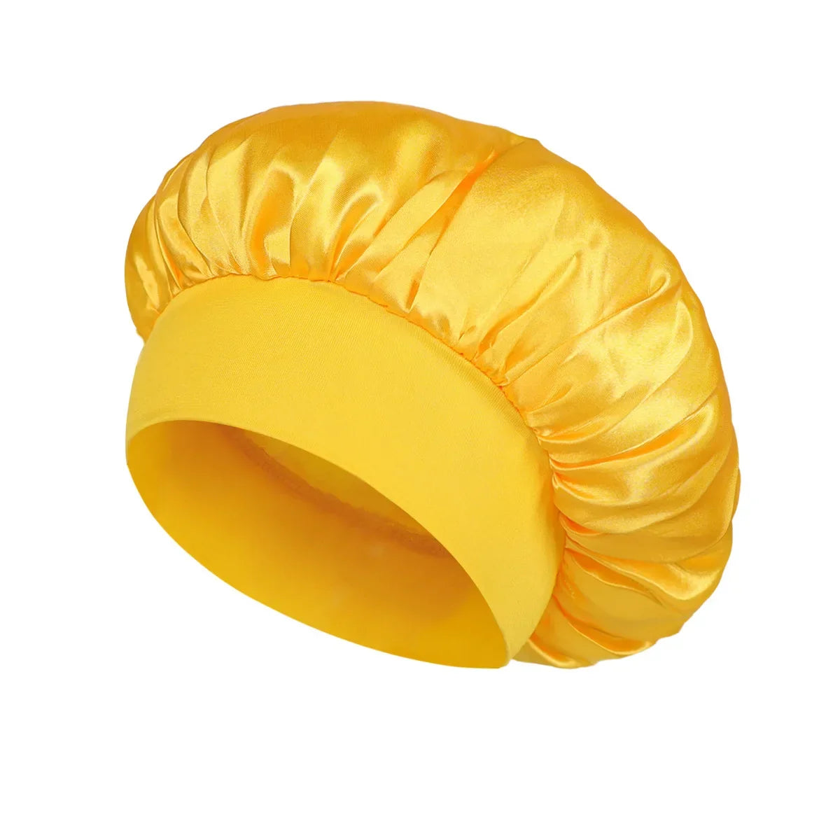 Satin Sleep Cap for Curls Overnight Hair Protection SleepingPillow