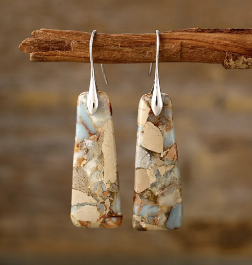 Bohemian Monarch Stone Earrings Jula Jewelry
