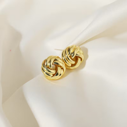 Classic Elegance Twist Earrings Jula Jewelry