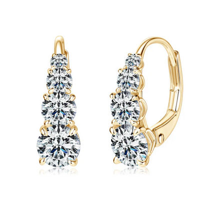 Elara Quad Stone Earrings Jula Jewelry