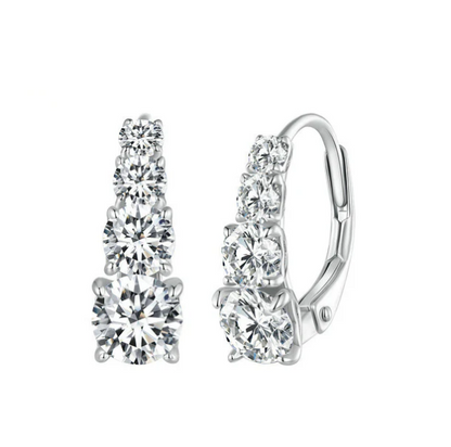 Elara Quad Stone Earrings Jula Jewelry
