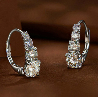 Elara Quad Stone Earrings Jula Jewelry