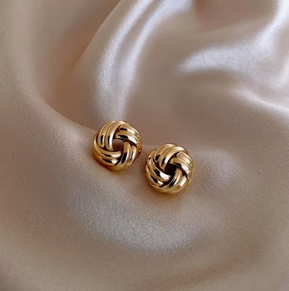Classic Elegance Twist Earrings Jula Jewelry