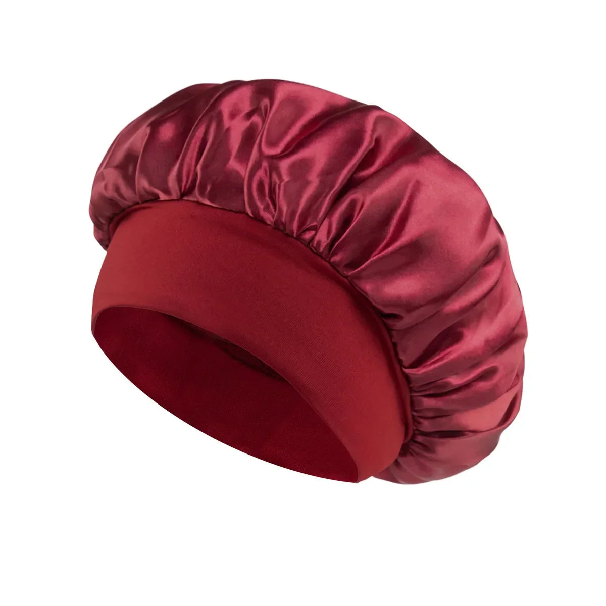Silk Sleep Cap Soft Hair Protection for Overnight Use SleepingPillow