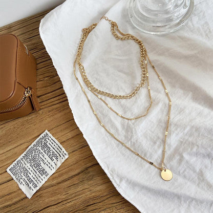 Gold and Silver Coated Necklace Jula Jewelry