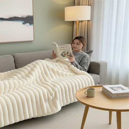Throw Blanket Soft Warmth for Relaxing Moments at Home SleepingPillow
