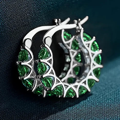 Elena Marlowe Circle Earrings Jula Jewelry