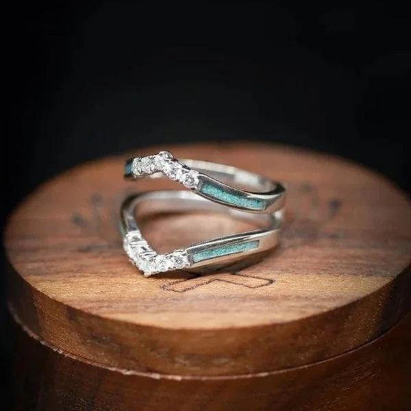 Natural Turquoise Gemstone Ring Jula Jewelry
