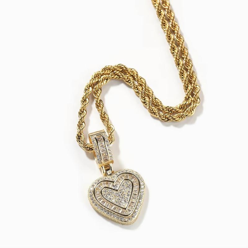 Golden Heart Luxury Pendant Jula Jewelry