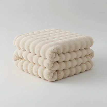 Bubble Sofa Blanket Soft Texture for Cozy Daily Comfort SleepingPillow