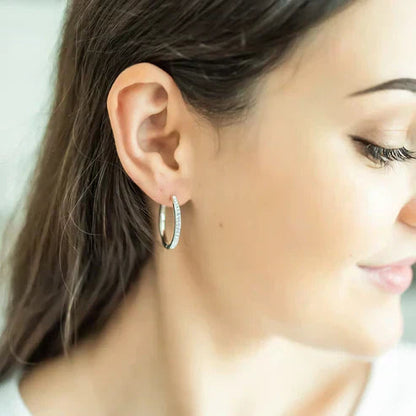 Sorel Paved Earrings Jula Jewelry