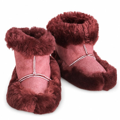 Warm Boot Slippers | Sheepskin Lined Indoor Boots SleepingPillow