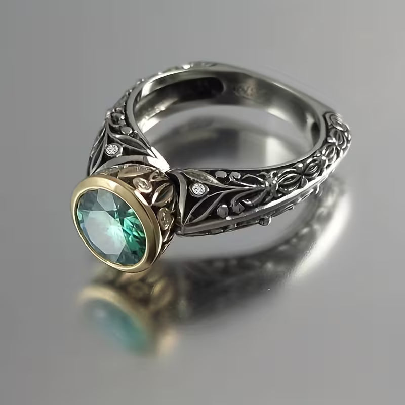 Verdant Elegance Heritage Ring Jula Jewelry