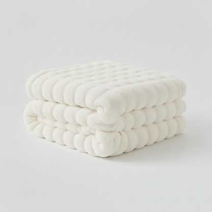Bubble Sofa Blanket Soft Texture for Cozy Daily Comfort SleepingPillow