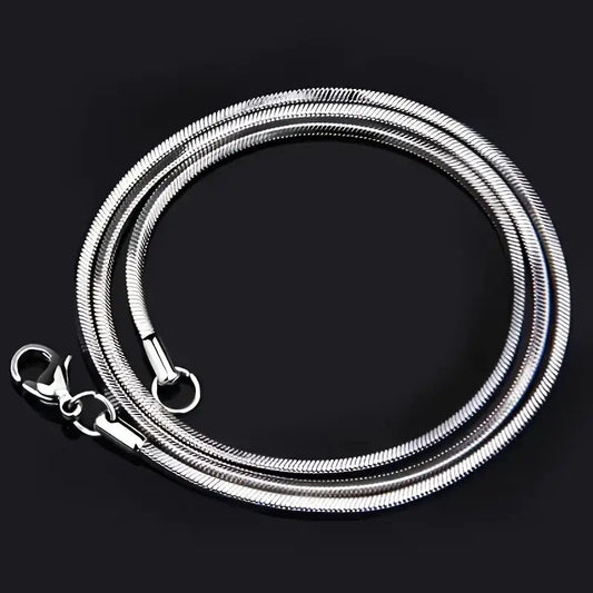 Fashion Stainless Steel Serpent Chain Necklace Jula Jewelry