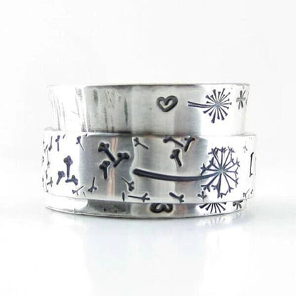 Meditation Dandelion Circle Jula Jewelry