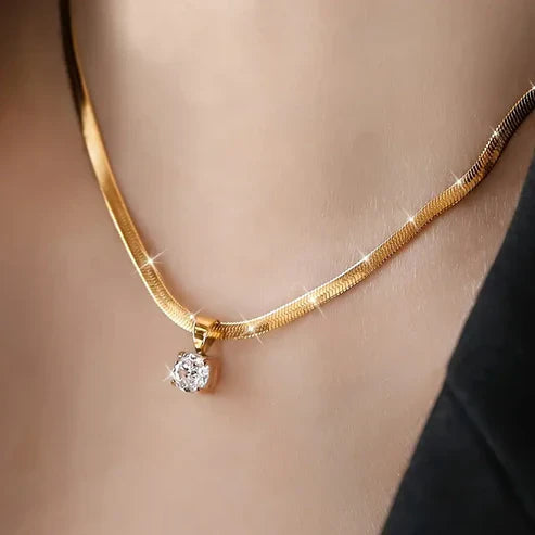 Elegant Gemstone Pendant Necklace Jula Jewelry