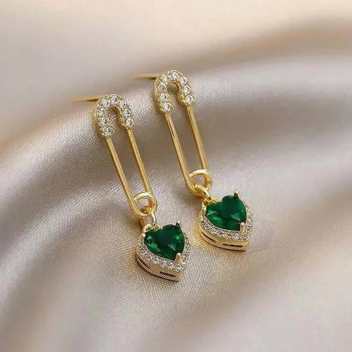 Amarisse Viridelle Drop Earrings Jula Jewelry